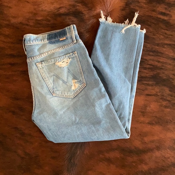 MOTHER Denim - Distress Mother Jeans size 28